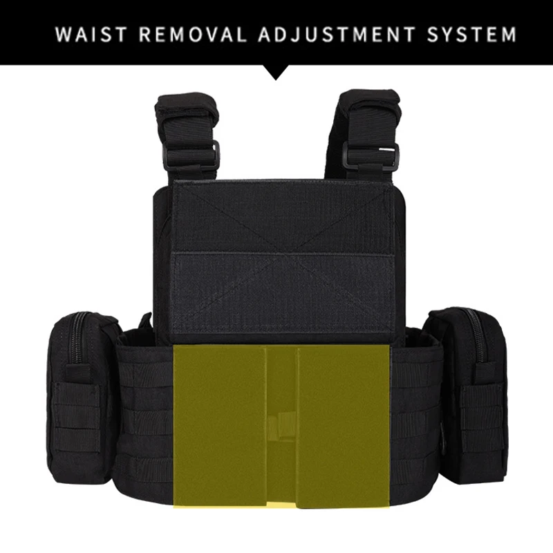 Gilet Tactique Multifonctionnel Résistant à l'Usure, Vêtements d'Entraînement en Plein Air, Équipement de Protection