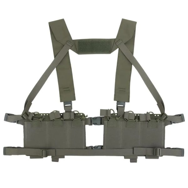 Gilet tactique suspendu SR, sac de rangement pour articles de sport, chasse, position du trou laser, équipement MOLLE, poudres de speAirsoft – Image 3