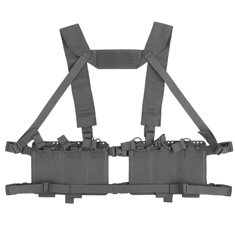 Gilet tactique suspendu SR, sac de rangement pour articles de sport, chasse, position du trou laser, équipement MOLLE, poudres de speAirsoft