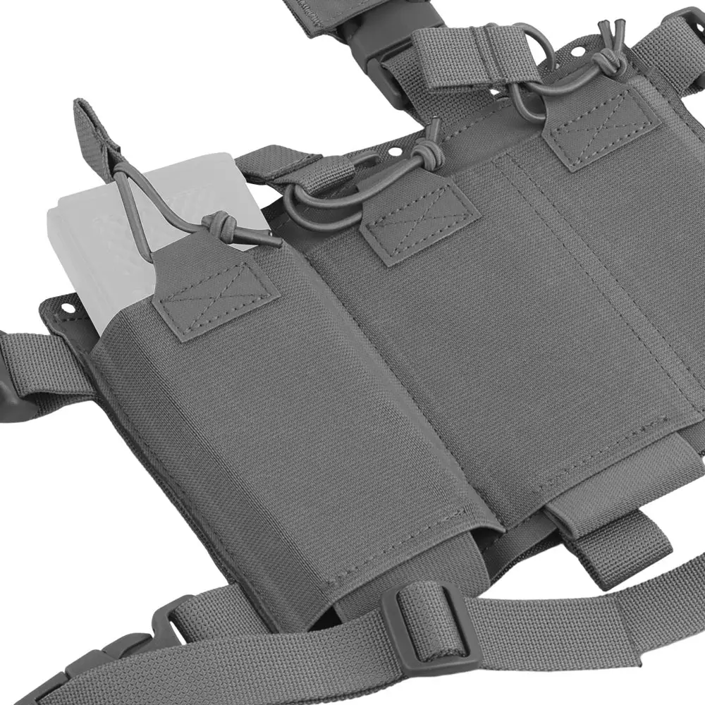 Gilet tactique suspendu SR, sac de rangement pour articles de sport, chasse, position du trou laser, équipement MOLLE, poudres de speAirsoft