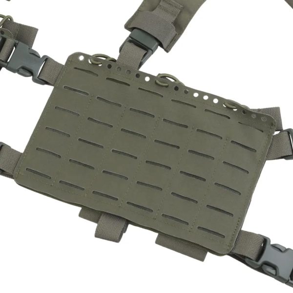Gilet tactique suspendu SR, sac de rangement pour articles de sport, chasse, position du trou laser, équipement MOLLE, poudres de speAirsoft – Image 4