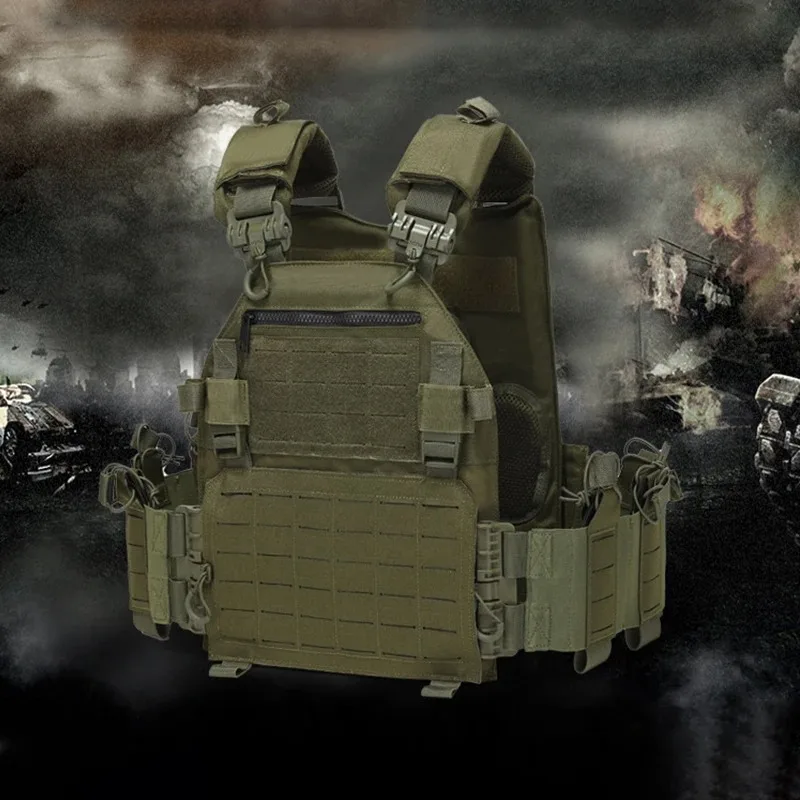 Gilets d'armure de chasse DulglaHunting à dégagement rapide pour hommes, plate-forme de poitrine Electrolux, entraînement CS en plein air, glaçure Airsoft