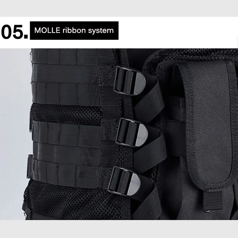 SWAT-Gilets d'armure Dulglakip, Veste d'entraînement réglable, Sécurité, html, Extérieur, CS, Cosplay, Jeu, Airsoft