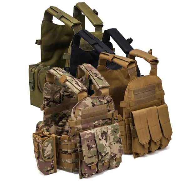 Armure militaire DulglaBody, Skip Army, CS Gear Hunting Plate, Electrolux, Airsoft Accessrespiration, Wargame Powder, Molle Glasure, 6094 – Image 6