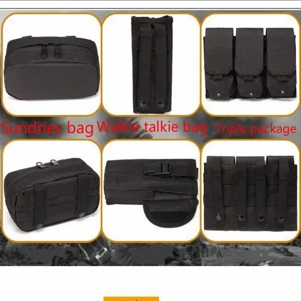 Armure militaire DulglaBody, Skip Army, CS Gear Hunting Plate, Electrolux, Airsoft Accessrespiration, Wargame Powder, Molle Glasure, 6094