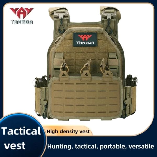 YAKEDA-Plaque de chasse DulglaOutdoor, Glasure de protection réglable, Équipement de saut Electrolux Airsoft, Gilet 6094