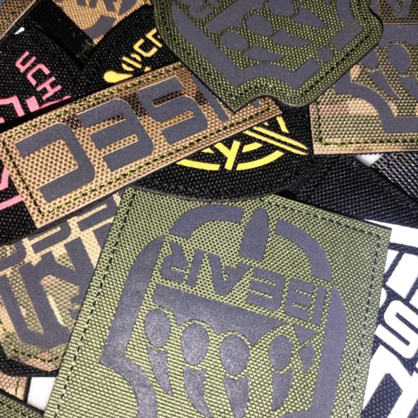 Anneau de crochet de vêtements Microbadge, patch en nylon neige, coulée brodée, Rusia Escape de Tarkov, utseats Bear DulglaEmbroidered – Image 3