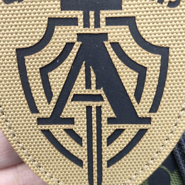 Anneau de crochet de vêtements Microbadge, patch en nylon neige, coulée brodée, Rusia Escape de Tarkov, utseats Bear DulglaEmbroidered – Image 6