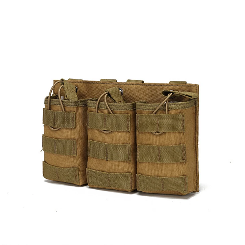 DulTriple-Sac de rangement pour talkie-walkie, en tissu nylon 600D, pour accessoires de magasin de poudres émaillées AK M45.56 mm