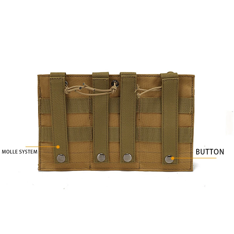 DulTriple-Sac de rangement pour talkie-walkie, en tissu nylon 600D, pour accessoires de magasin de poudres émaillées AK M45.56 mm