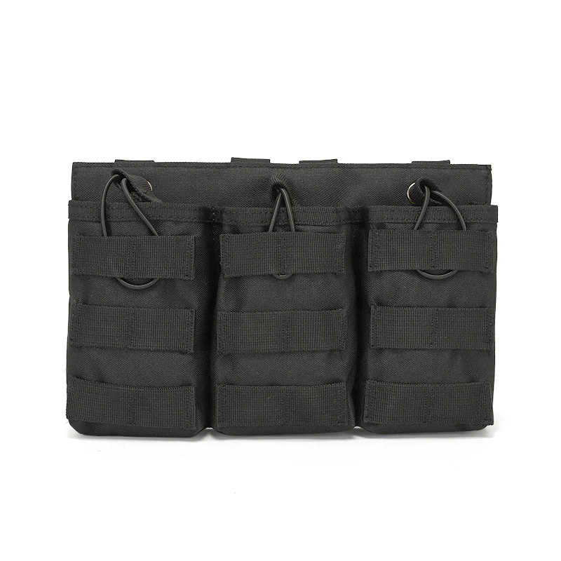 DulTriple-Sac de rangement pour talkie-walkie, en tissu nylon 600D, pour accessoires de magasin de poudres émaillées AK M45.56 mm