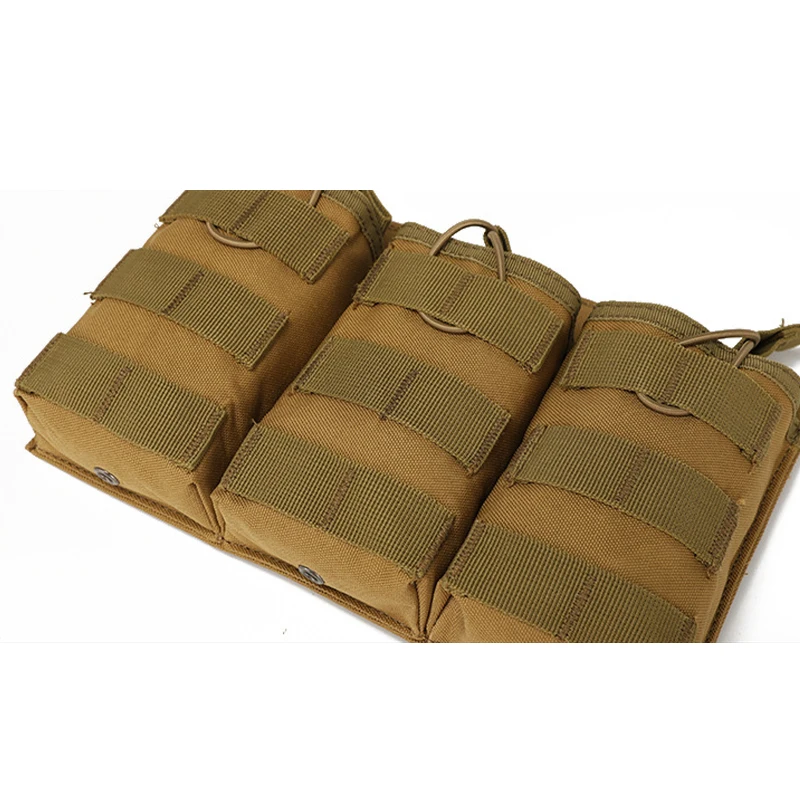 DulTriple-Sac de rangement pour talkie-walkie, en tissu nylon 600D, pour accessoires de magasin de poudres émaillées AK M45.56 mm