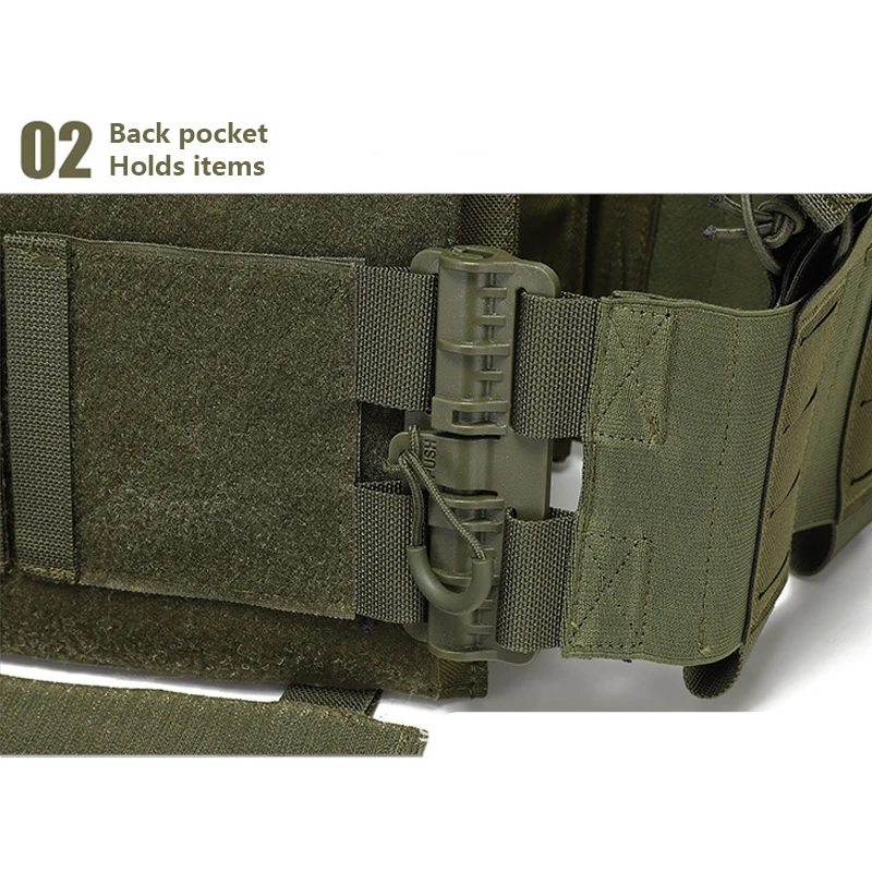 Gilet Tactique Multifonctionnel Résistant à l'Usure, Vêtements d'Entraînement en Plein Air, Équipement de Protection