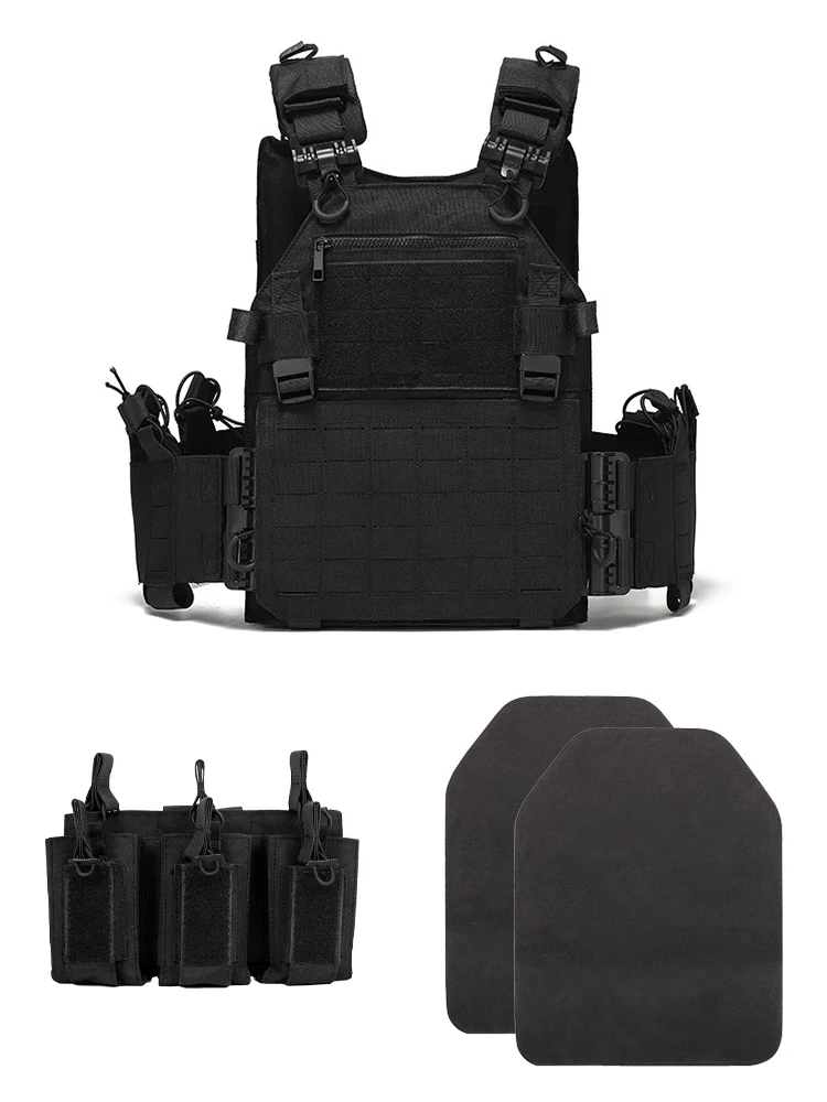 Gilet Tactique Multifonctionnel Résistant à l'Usure, Vêtements d'Entraînement en Plein Air, Équipement de Protection