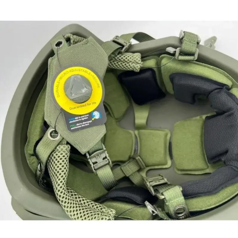 DulHelmet-Casque balistique Kevla Aménagement High Cut, coussretours de suspension de haute qualité, NIJ Prospects IA FAST Wendy's