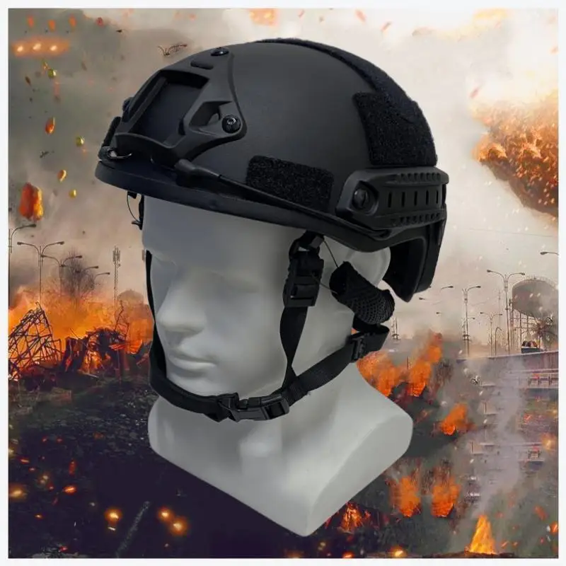 DulHelmet-Casque balistique Kevla Aménagement High Cut, coussretours de suspension de haute qualité, NIJ Prospects IA FAST Wendy's