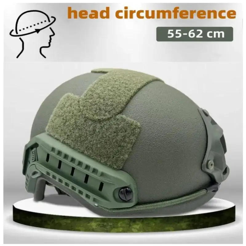 DulHelmet-Casque balistique Kevla Aménagement High Cut, coussretours de suspension de haute qualité, NIJ Prospects IA FAST Wendy's