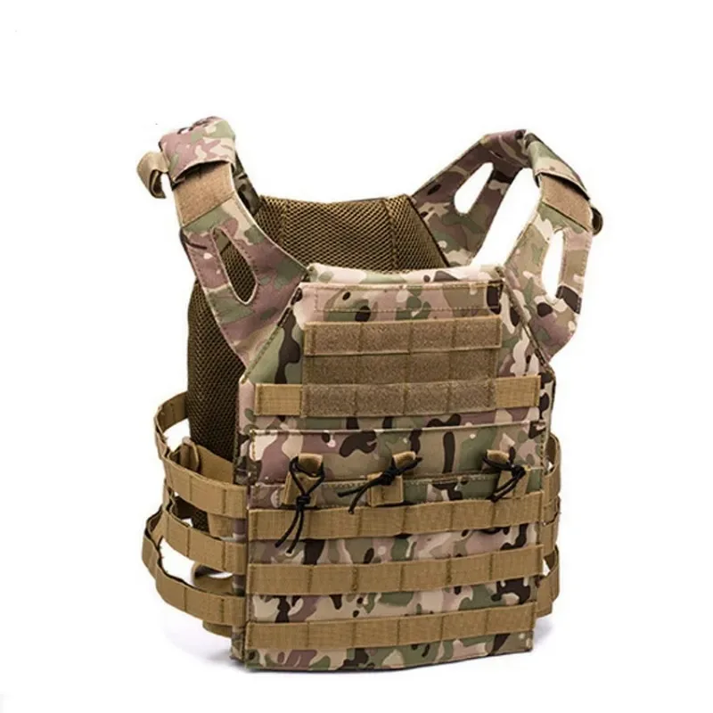Gilet de chasse tactique Body Armor JPC Molle Plate Carrier Vest Multifunctional Outdoor Molle Training Vest Game Jungle Equipment