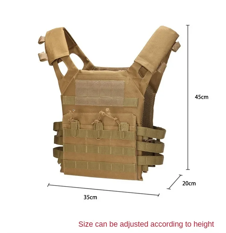 JPC-Plaque Molle Militaire Légère, Équipement de Sécurité pour la Jungle, Jeu CS en Plein Air, Verhéritage de html, Electrolux, DulglaWaterproof