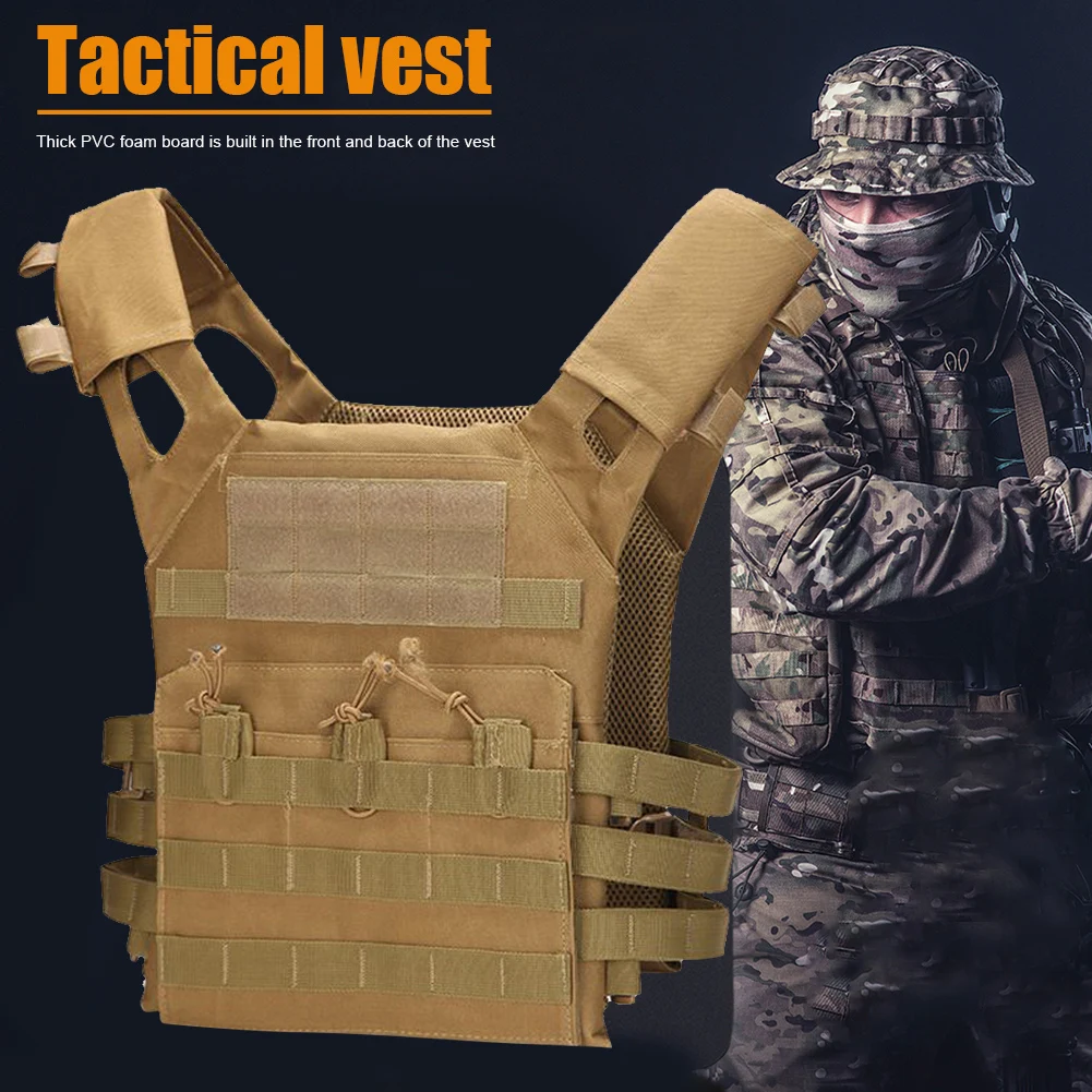 JPC-Plaque Molle Militaire Légère, Équipement de Sécurité pour la Jungle, Jeu CS en Plein Air, Verhéritage de html, Electrolux, DulglaWaterproof