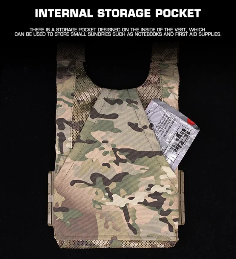 Dulotb-Sac de plaque arrière pour chasse Airsoft, dégagement rapide, Cummerbund avec triple poudres Mag 5.56, LV119
