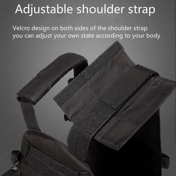 DulglaBody Armor-Plaque de chasse Electrolux Airsoft, accessoires 6094, saut militaire, jeu de guerre de l'armée, gilet en poudre de nylon, équipement Molle