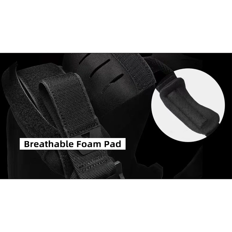 YAKEDA-Plaque de chasse DulglaOutdoor, Glasure réglable de protection, Équipement de saut Airsoft