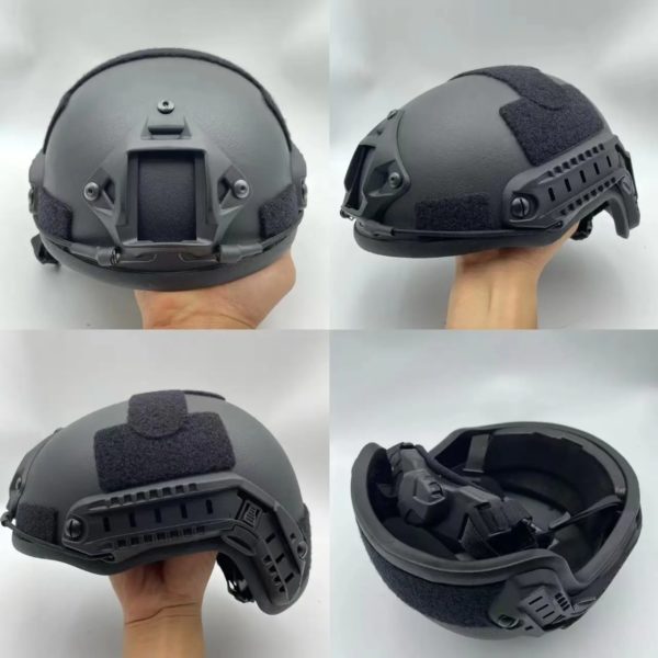 Balistique Aménagement High Cut Dulhelmet, Pare-balles, Body Aramid Core, Casque de sécurité, NIJ Prospects IA MICH FAST 2000B – Image 6