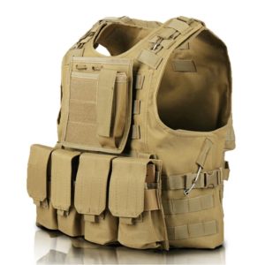 CamSolomon-Gilet de Sécurité pour la html, Vêtement d'Extérieur, Airsoft, Assaut, Molle