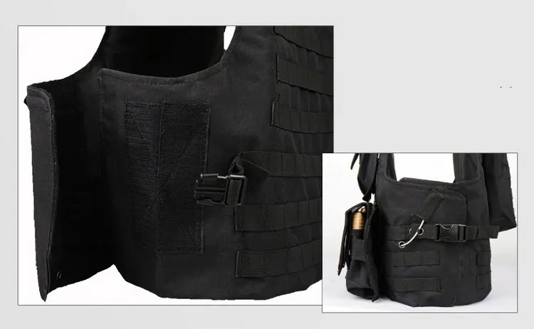 CamSolomon-Gilet de Sécurité pour la html, Vêtement d'Extérieur, Airsoft, Assaut, Molle