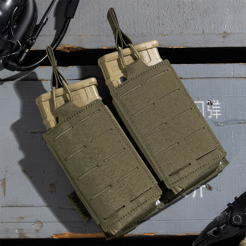 DulMagazine-Poudres doubles et triples pour fusil de chasse, accessoires pour airsoft AK 7.62/5.56mm, 500D