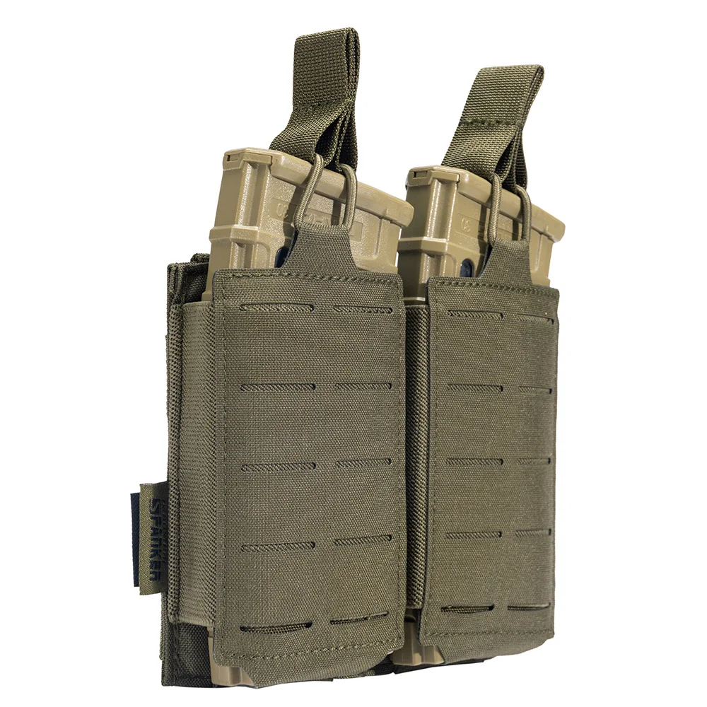 DulMagazine-Poudres doubles et triples pour fusil de chasse, accessoires pour airsoft AK 7.62/5.56mm, 500D