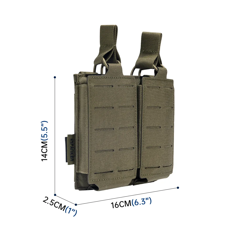 DulMagazine-Poudres doubles et triples pour fusil de chasse, accessoires pour airsoft AK 7.62/5.56mm, 500D