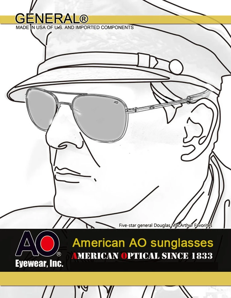 Lunettes de soleil polarisées pour hommes, de qualité supérieure, pour pilote militaire de l'armée américaine, marque de styliste, pour conduire, OP55 OP57