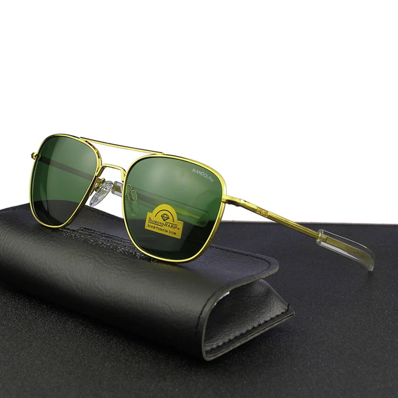 glossy gold-green
