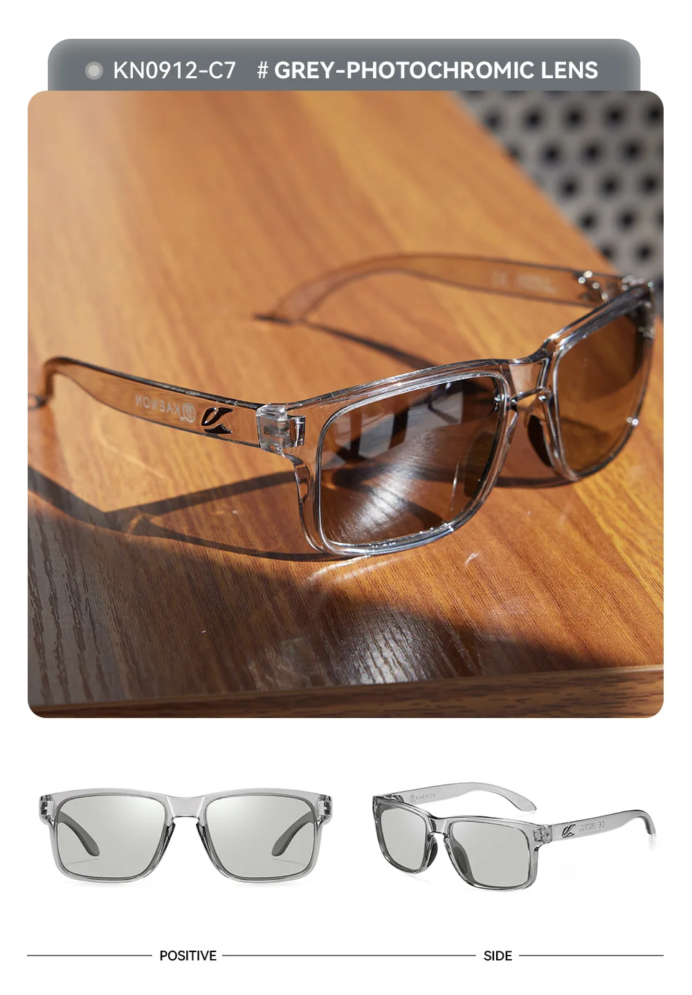 Agreenon-Lunettes de soleil carrées classiques pour hommes et femmes, lunettes de conduite HD, lunettes de soleil carrées colorées, lunettes de pêche polarisées en plein air, 2024