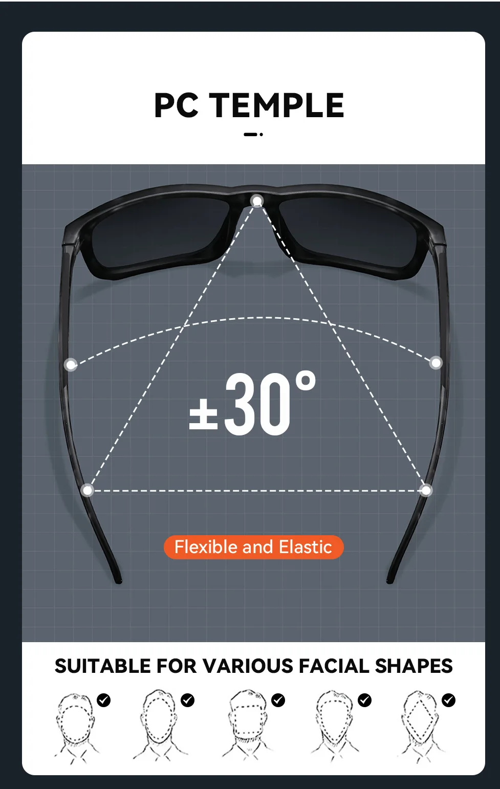 Agreenon-Lunettes de soleil carrées classiques pour hommes et femmes, lunettes de conduite HD, lunettes de soleil carrées colorées, lunettes de pêche polarisées en plein air, 2024