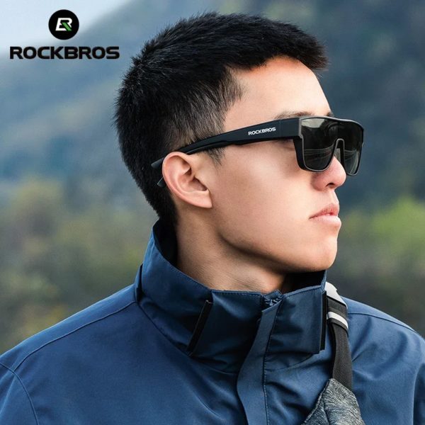ROCKBROS-Lunettes de soleil polarisées UV400, pour la conduite, la pêche, la randonnée, le vélo – Image 6