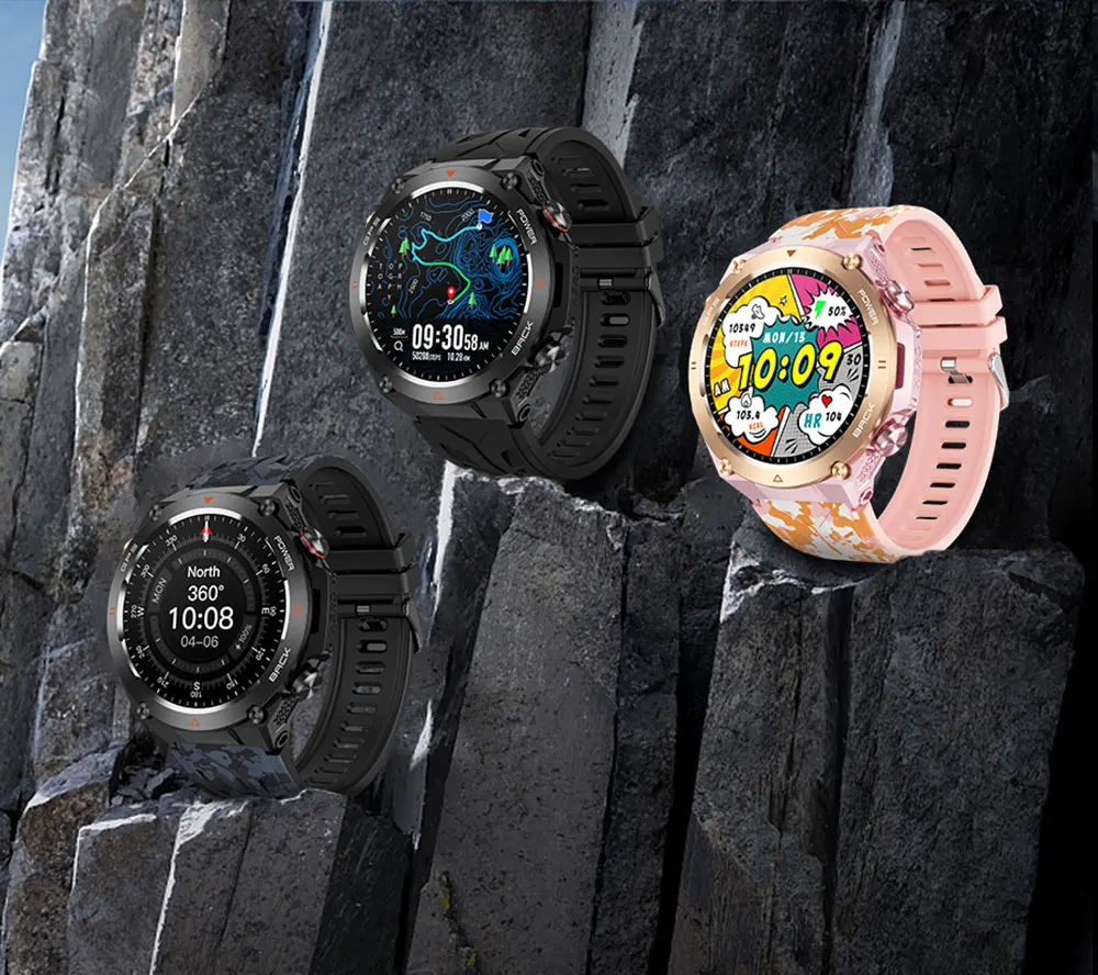 HUAWEI-Montre Connectée GPS pour l'Extérieur, Écran HD AMOLED 2024x412, Fréquence Cardiaque, Appel Bluetooth, Étanche IP68, Bracelet Intelligent pour Homme, Nouveauté 412