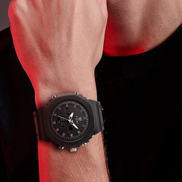 TOMI-Montre numérique pour homme, montre électronique extérieure multifonctionnelle, montre de sport étanche à 30m, montre d'exploration militaire pour étudiant – Image 5