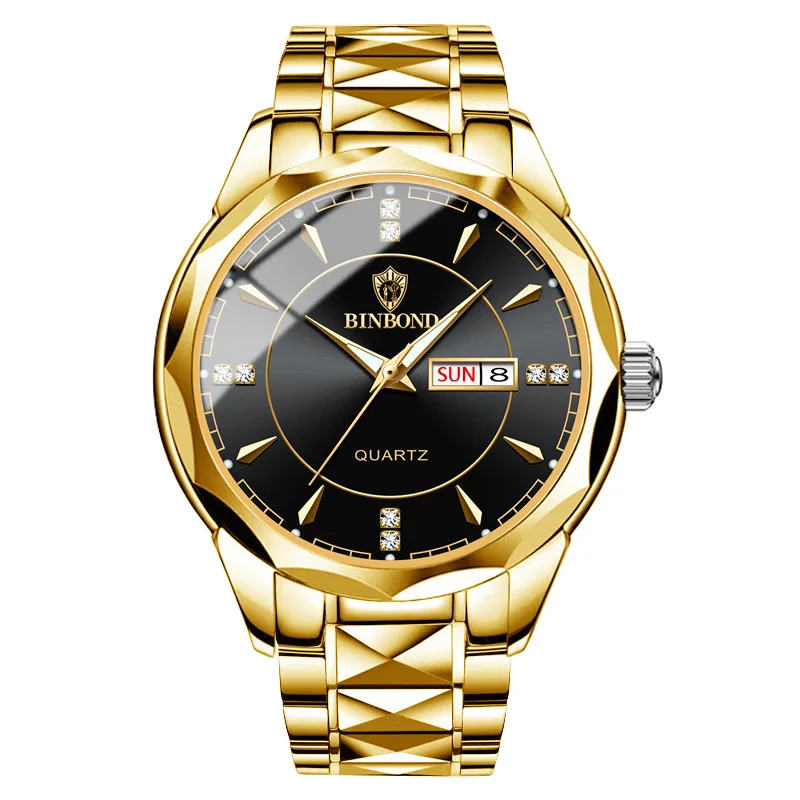 Steel Gold Black