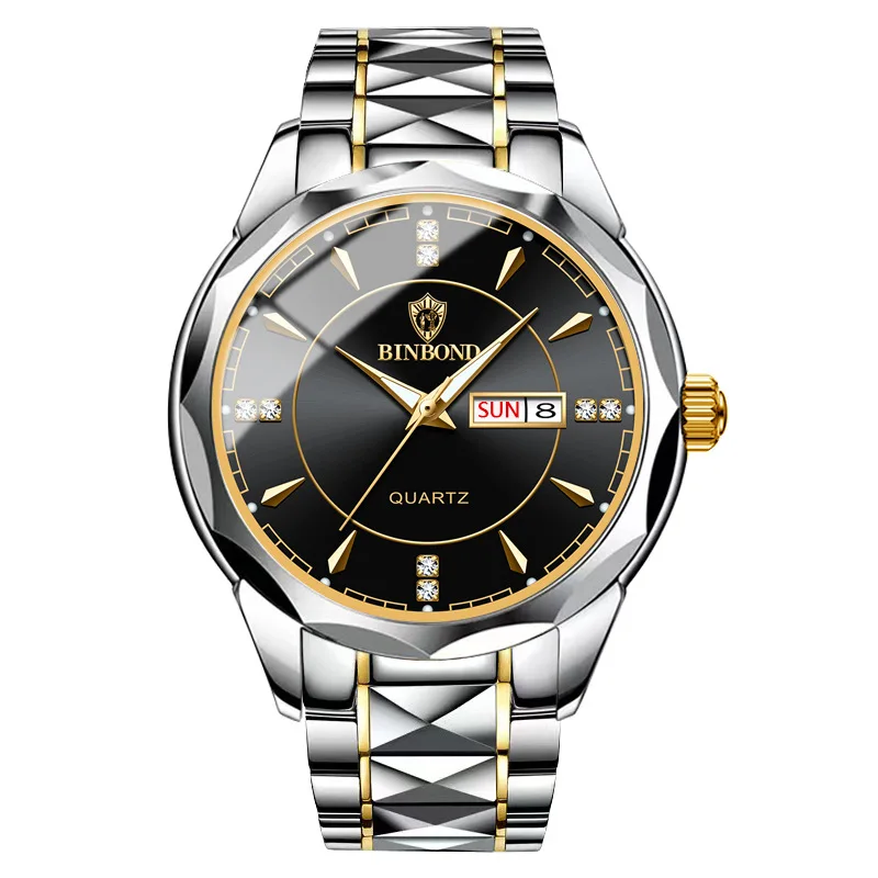 Steel Gold Black