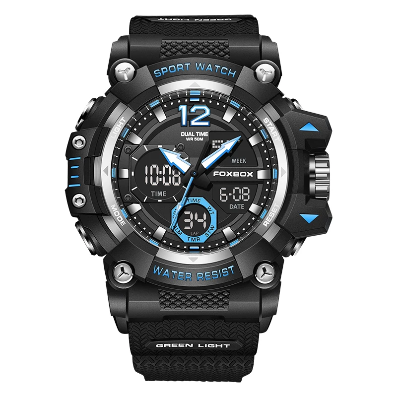 blue black