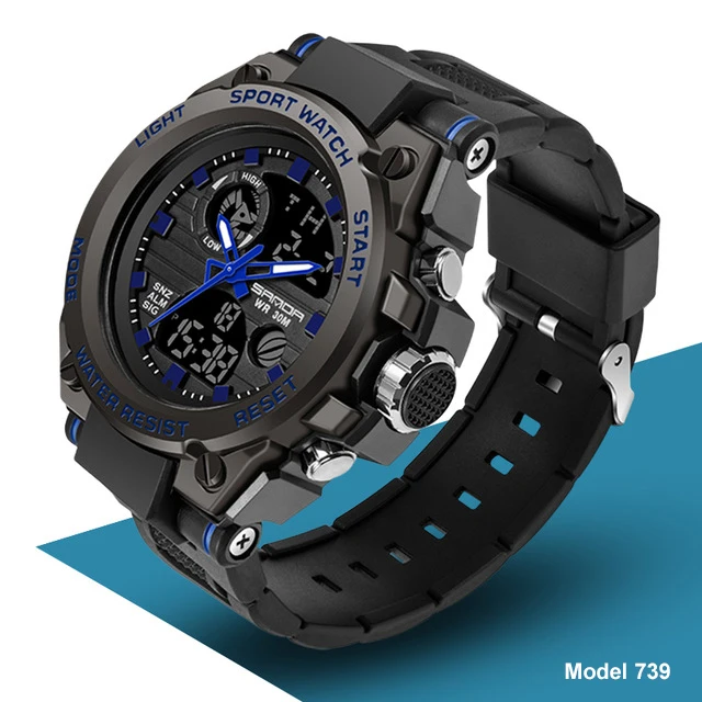 739 black blue