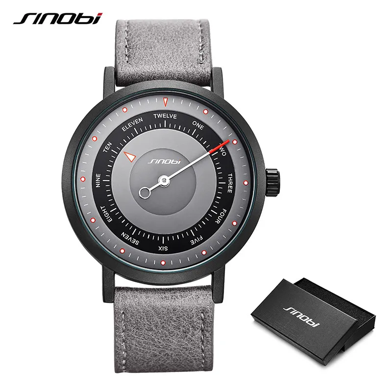 Gray Leather Band