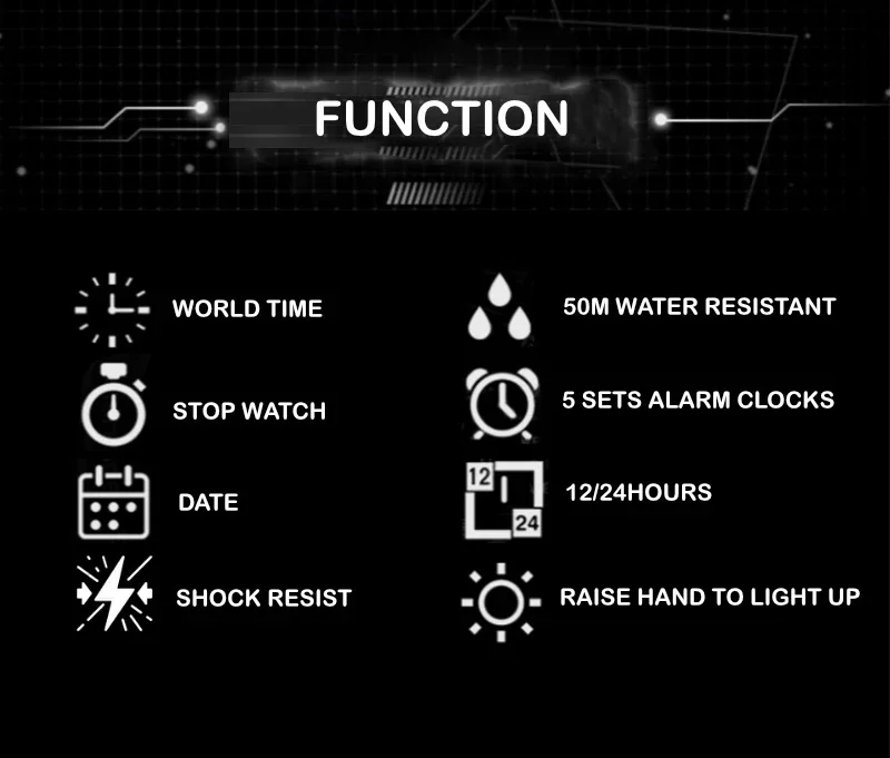Montre à énergie solaire pour homme, Endurance Light, Minuterie à énergie cinétique, Réveil, Moulin à vent rotatif, Tout acier, Reloj zones bre