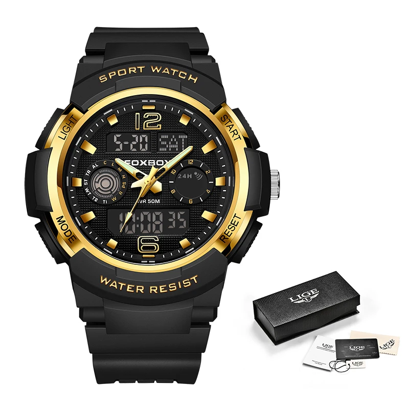 gold black