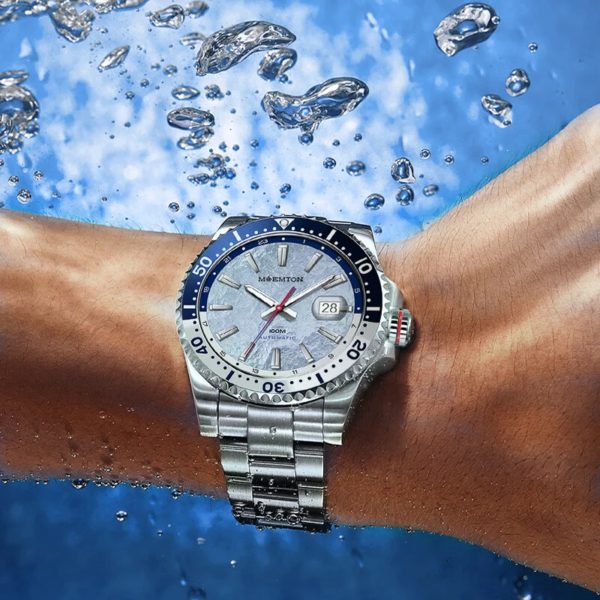 MOEMTON-Montre Mécanique existent Shoous pour Homme, Montre de dehors Étanche, Montres de Plongée Luxueuses en Saphir, 10 Bars – Image 4
