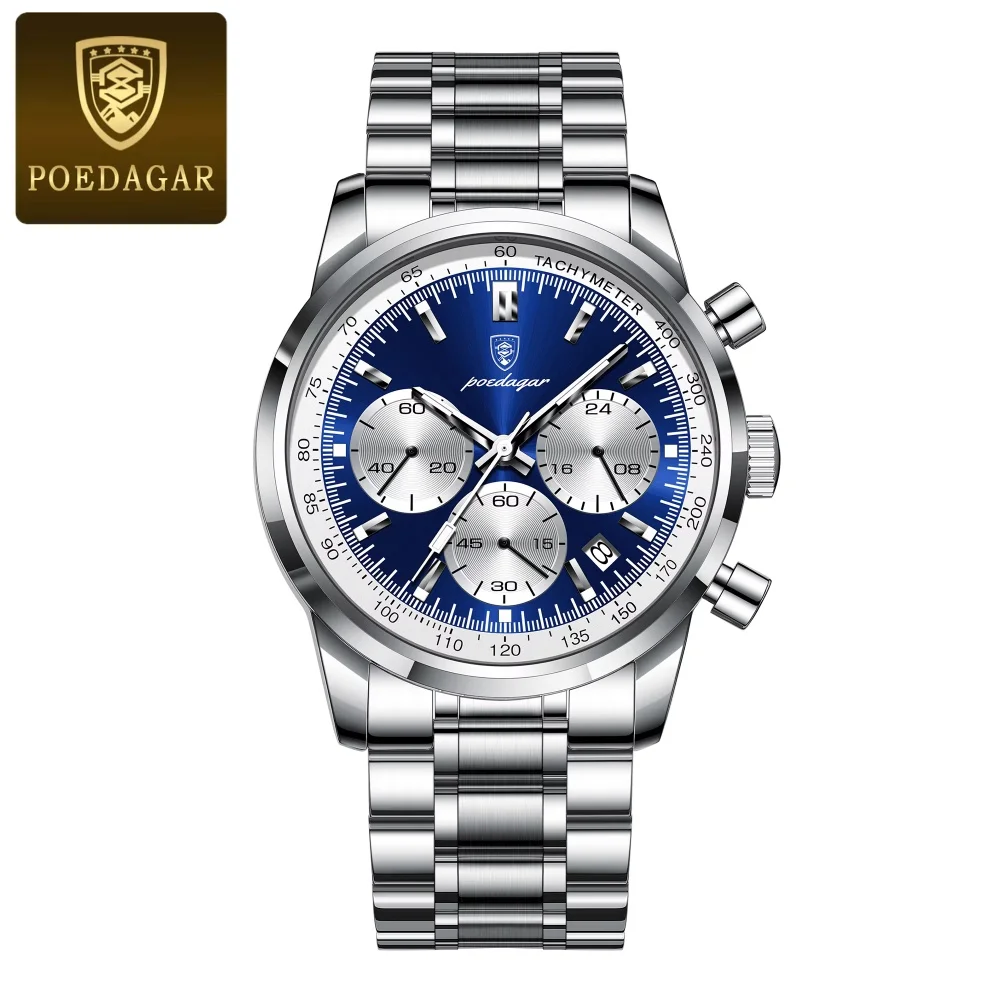 Steel Silver Blue