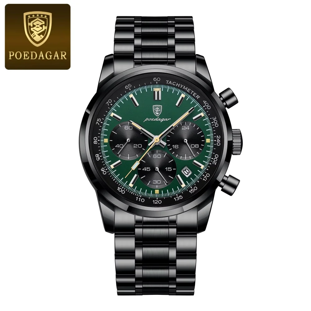 Steel Black Green